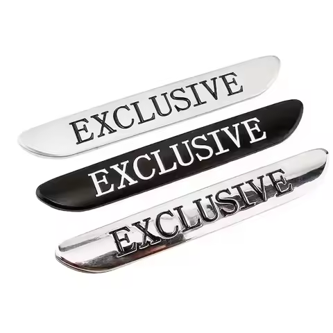 3D Metal EXCLUSIVE Side Fender Stickers Emblem Badge Car Styling Accessories for Mercedes Benz VITO 