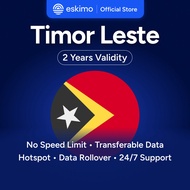 Eskimo Timor Leste eSIM 3GB | 2 Year Validity | How to Redeem in Description