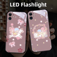 OPPO Reno 14F 14 13F 13 12F 12 11 11F 10 8 8T 7 Pro 6 8Z 7Z 5 Lite 4G 5G Cute Girls Pony LED Light L