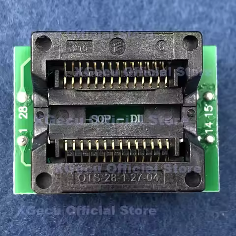 SOP28-DIP28 adapter/adaptor Converter IC socket body width 300mil for TL866A TL866CS TL866II PLUS or