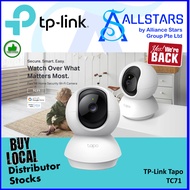 (ALLSTARS: We Are Back) TP-Link / TPLink Tapo TC71 (identical to C210) Pan/Tilt AI Home Security Wi-Fi Camera / IPCam / 2K QHD (Warranty 3years with BanLeong)