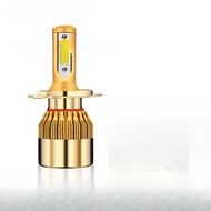 C6 LED Headlight Bulb H7 H8 H11 Dual Color White Yellow Car Headlamp 12V Auto Light