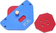 KE - R2 Arc Template Wood Panel Semicircular Router Table Radius Location Tool, Aluminum Alloy Woodw