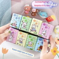 HILDAR Lucky Box Keyring, Keychain Box Cartoon Animal Keychain, Funny  Box