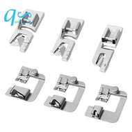 6 Pcs Rolled Hem Presser Foot, Hemming Foot Kit for Sewing Rolled Hemmer Presser Foot for Singer, Brother, Janome Durable Easy to Use