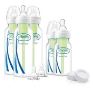 Dr Brown PP plastic milk bottle 240ml set 3 New BS010