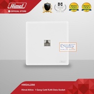Himel Altivo 1 Gang Data Cat6 RJ45 Data Socket White