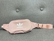 Adidas 粉色腰包
