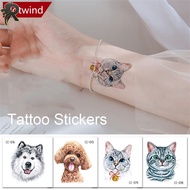 RL Cartoon Cute Animal Tattoo Stickers Temporary Body Art Tattoo Waterproof Long Lasting Tattoo Stic