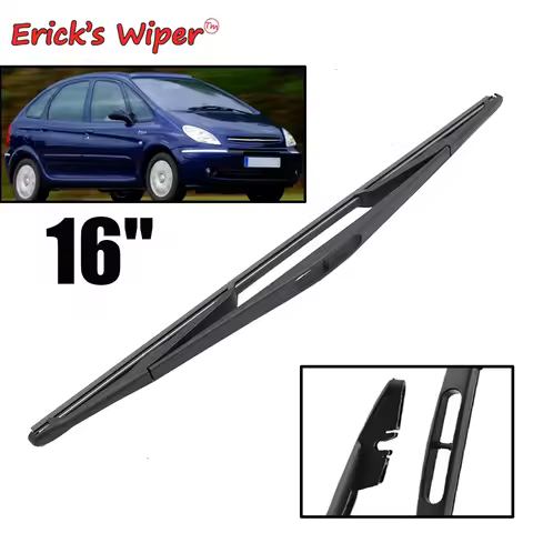 Erick's Wiper 16" Rear Wiper Blade For Citroen Xsara Picasso Break 1999 - 2012 Windshield Windscreen