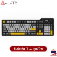 คีย์บอร์ดเกมมิ่ง Ajazz AK35iV3 Wired Gasket Sea Salt Switch Mechanical Keyboard