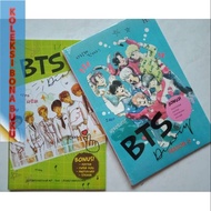 Package OF 2 NOVEL BTS DIARY SEASON 1 AND 2 - BTS INDONESIA ARMY [NOVEL PESONA]