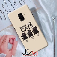 JCM Case Samsung A8 2018 - Cartoon Fashion Case - Samsung A8 2018 Softcase - Samsung A8 2018 Casing 