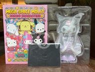 KUROMI 400% molly mega space molly 三麗鷗家族 太空人 宇航員 KENNYS WORK 布甸狗 肉桂狗 帕恰狗 美樂蒂 酷洛米 凱蒂貓 pochacco hello 