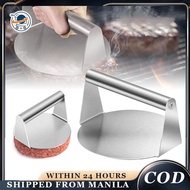 1pcs Stainless Steel Burger Press,14cm Round Burger Smasher