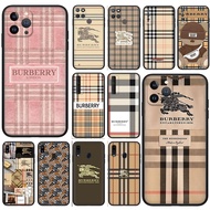 TPU Case for Vivo Y01 V21 V21E T1 Y10 4G Y75 T1 5G Y32T Z9B2 Burberry Soft Shell Phone Casing