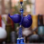Car Pendant Ancient Glass Gourd Upgraded Creative Crystal Gourd Decoration Car Perfume Bottle Pendan
