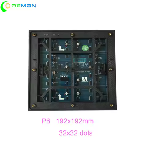 waterproof SMD P6 led module 3535/2727 pantallas led para publicidad exterior ip65 out side led vide