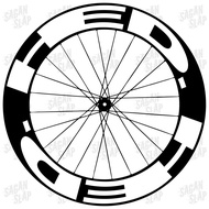 Sticker Decal Rims HED Width 8cm rim 700c