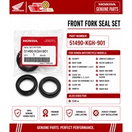 Honda Fork Seal Set 51490KGH901 for Click, BeAT, XRM, Wave, Bravo etc. [SEE DESCRIPTION]