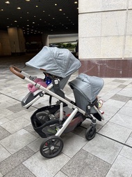 UPPAbaby Vista V3 嬰兒車 + Rumble Seat 雙人座配件✨ 單車直接升級雙人BB車｜一車兩用，由單B變雙B👶🏻👶🏻