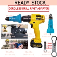 CORDLESS DRILL RIVET GUN ADAPTOR RIVETER ADAPTOR RIVET GUN ADAPTOR ELECTRIC NUT ADAPTOR