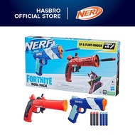 Nerf Fortnite Dual Pack Includes 2 Fortnite Blasters Flint-Knock Dart Blaster LP Dart Blaster and 6 