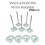 PROMAX Insulation Pin Spindle Pin Stonewool Insulation Rockwool Roof Wall 38mm 70mm Length