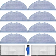 Vonl Replacement Sweeper Tools Mop Pad Replacement Part Filter for Roborock S7