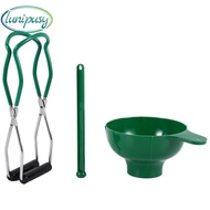 Canning Kit Jar Lifter Wide Mouth Canning Funnel Lid Wand for Canning Jars Anti-Scald Kitchen Tools(