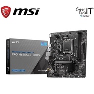 MSI PRO H610M-S DDR4 Motherboard Intel H610 LGA 1700 DDR4 Micro ATX Official Warranty