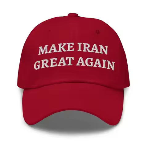Make Iran Great Again Embroidered Dad hat/cap