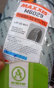 Vỏ xe Excel 110/80-12 chính hãng Maxxis