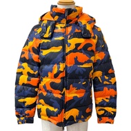 Excellent condition □ VALENTINO TV3CNA315UL Camouflage Hooded Down Jacket, Multicolor, Color 46, Mad