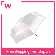 Wpc. rain umbrella, glow pearl umbrella, mini off folding umbrella, 50cm, ladies pastel color, glitter, photogenic, fancy, maiden, aurora, girly, stylish, cute women, UPEM-908-002