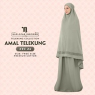 [SG SELLER] Naelofar inspired Telekung Amal with Free paper bag