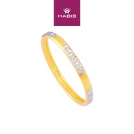HABIB 916/22K Yellow and White Gold Ring SCR010823