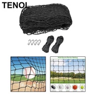 TENOL Baseball Backstop Net for Batting 118.11x118.11ft Ball Stop Heavy Duty Field