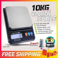 Digital Food Scale Weighing Scale 009 Digital LCD kitchen Scale 10kg X 1g Penimbang Kek penimbang di