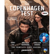 E-BLURAY TV SERIES The Copenhagen Test (2025) 2DISC Simu Liu / Melissa Barrera