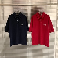 Acne Studios 26SS Logo Letter Embroidery POLO Shirt