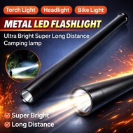 🇸🇬 Torch Light Flashlight Touch Light Super Bright Rechargeable Waterproof / Camping Flash Torch Lig