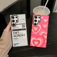 CASETIFY With Box Fashion Glitter Tpu Phone Case SoftPattern Case For Samsung S25ultra S25 S25+ S23u