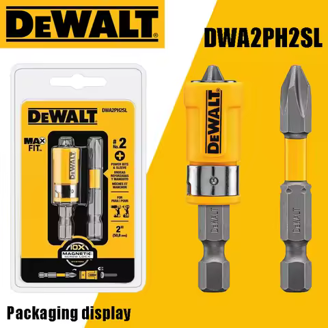 DEWALT DWA2PH2SL Original PH2 2 Sleeve Set Original XCP3 Steel 3PK Drill Driver Bit Parts tools