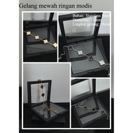 Beautiful, Multipurpose Titanium Clover Necklace Bracelet, Non-Fading, High-End Clover Leaf Bracelet