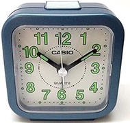 Casio TQ141-2 Blue Travel Wake Up Timer Analog Travel Small Alarm Clock