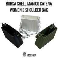 Borsa Shell Manico Catena Shoulder Bag (3DPrint)