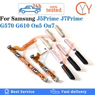 Volume Button Power Switch On Off Button Flex Cable For Samsung Galaxy J5 J7 Prime G570 G610 On5 On7