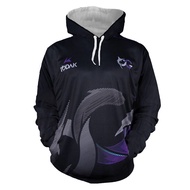 2022 Gaming Team Todak Baju FF Pubg Mobile Legends (free Nickname)Hoodie Big Size XXS-6XL