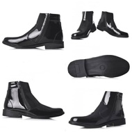 B-OFFICE SHOES-MEN'S OFFICE SHOES STYLISH DESIGN WITH MIRROR PVC
